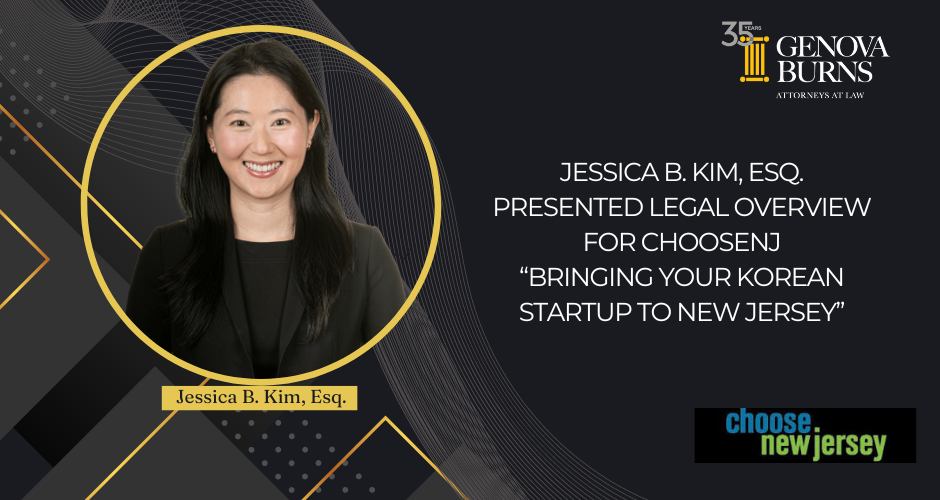 Jessica B. Kim ChooseNJ Bringing Your Korean Startup To New Jersey Flyer