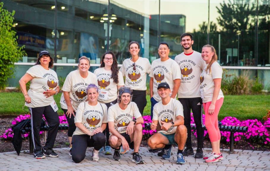 Genova Burns Legal Eagle FunRun Team Picture