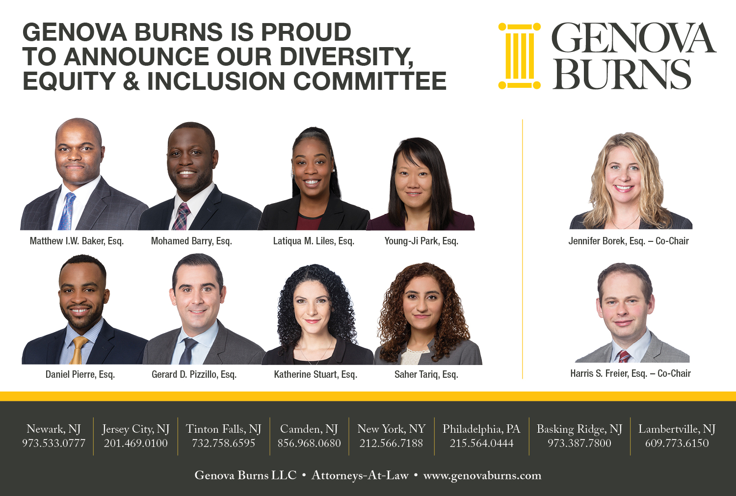 Diversity, Equity & Inclusionary Committee Announcement 